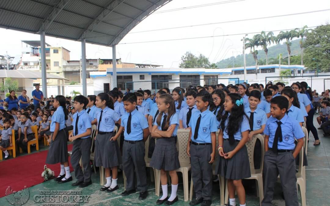 Programa de clausura de séptimo año de básica
