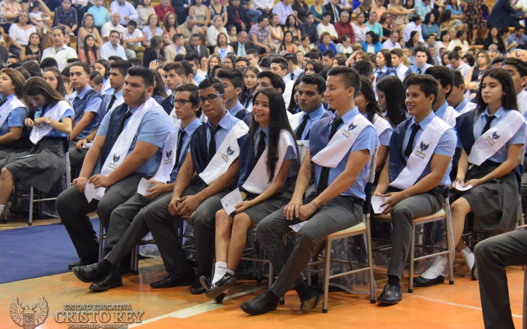 En ceremonia especial  la UECR incorpora a la  LVI promoción de bachilleres