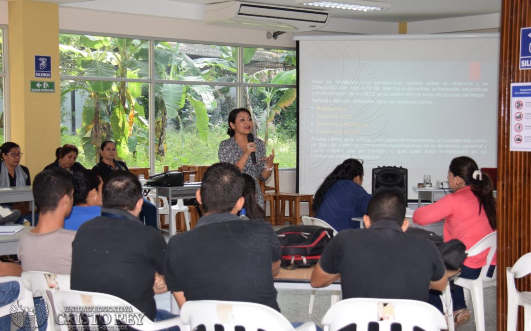 Capacitamos a docentes sobre prevención de la integridad de menores