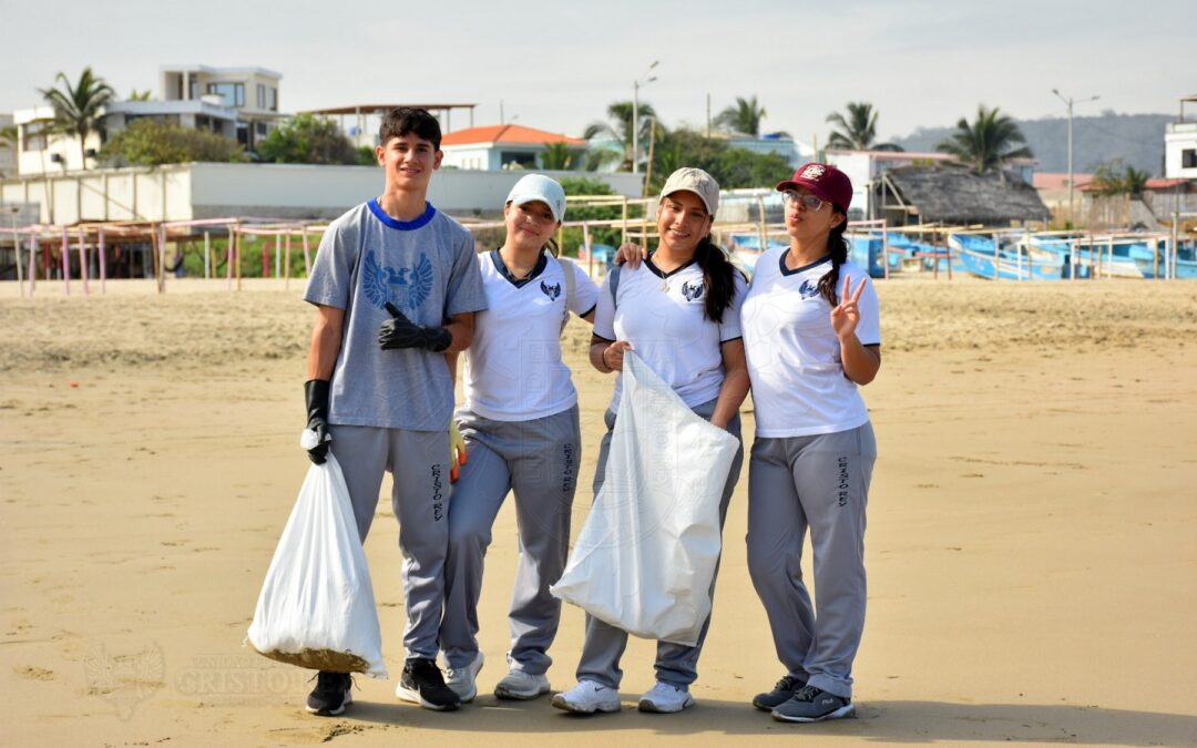 Primer grupo de Bachillerato participa en el proyecto interdisciplinario «Cristo Rey Eco-Challenge: Menos Basura, Más Vida»