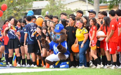 Inauguración de las Olimpiadas Cristo Rey 2026: una fiesta de deporte, talento y unión.