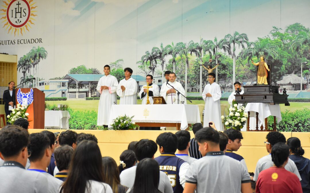 La comunidad educativa Cristo Rey celebró con fe y alegría la solemnidad de San Ignacio de Loyola